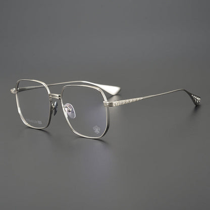 CHH Chrome Hearts Glasses Versatile pure titanium ultra-light myopia glasses frame