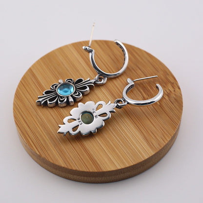 Chrome Hearts sapphire earrings