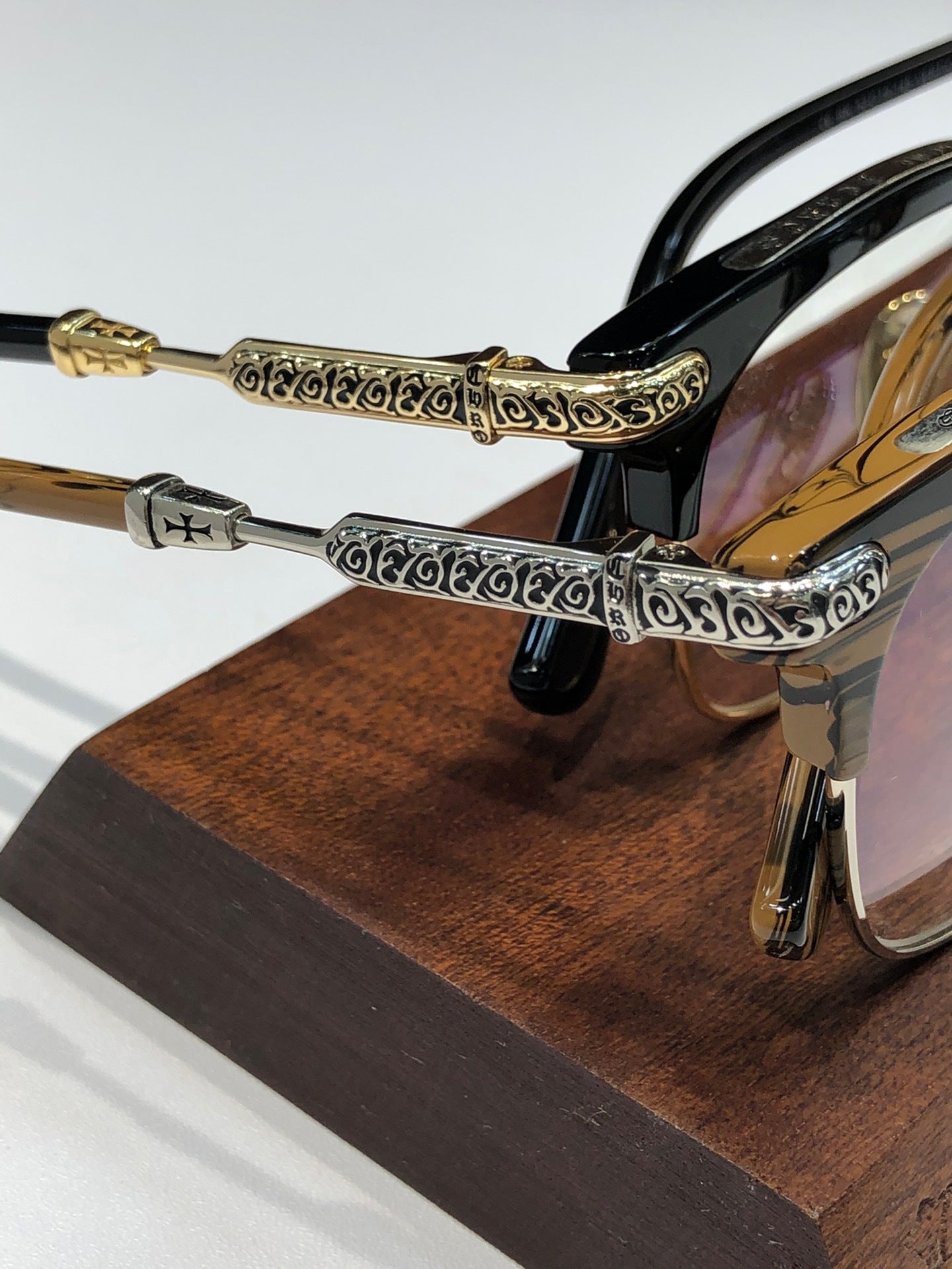 CHH Chrome Hearts Glasses Light Luxury Classic Vintage Full Frame Glasses Frame