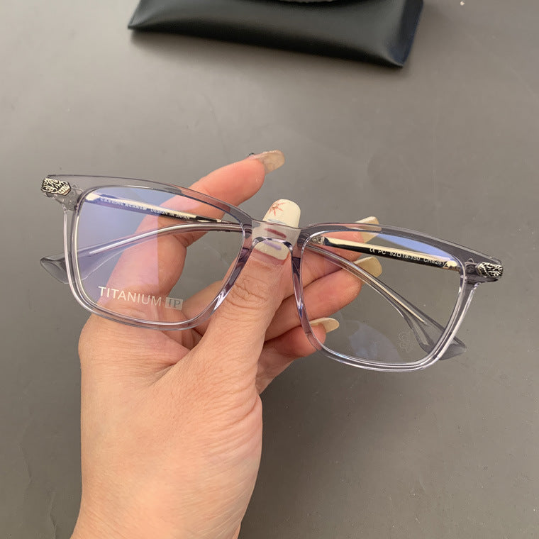 CHH Chrome Hearts Glasses Pure Titanium Ultra Light Versatile Myopia Frame