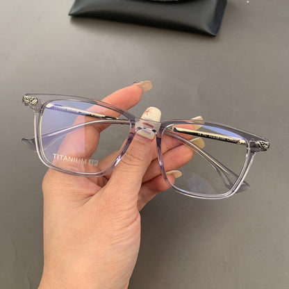 CHH Chrome Hearts Glasses Pure Titanium Ultra Light Versatile Myopia Frame