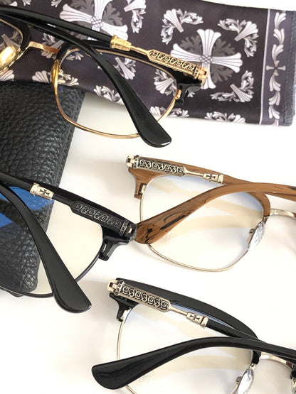 CHH Chrome Hearts Glasses Light Luxury Classic Vintage Full Frame Glasses Frame