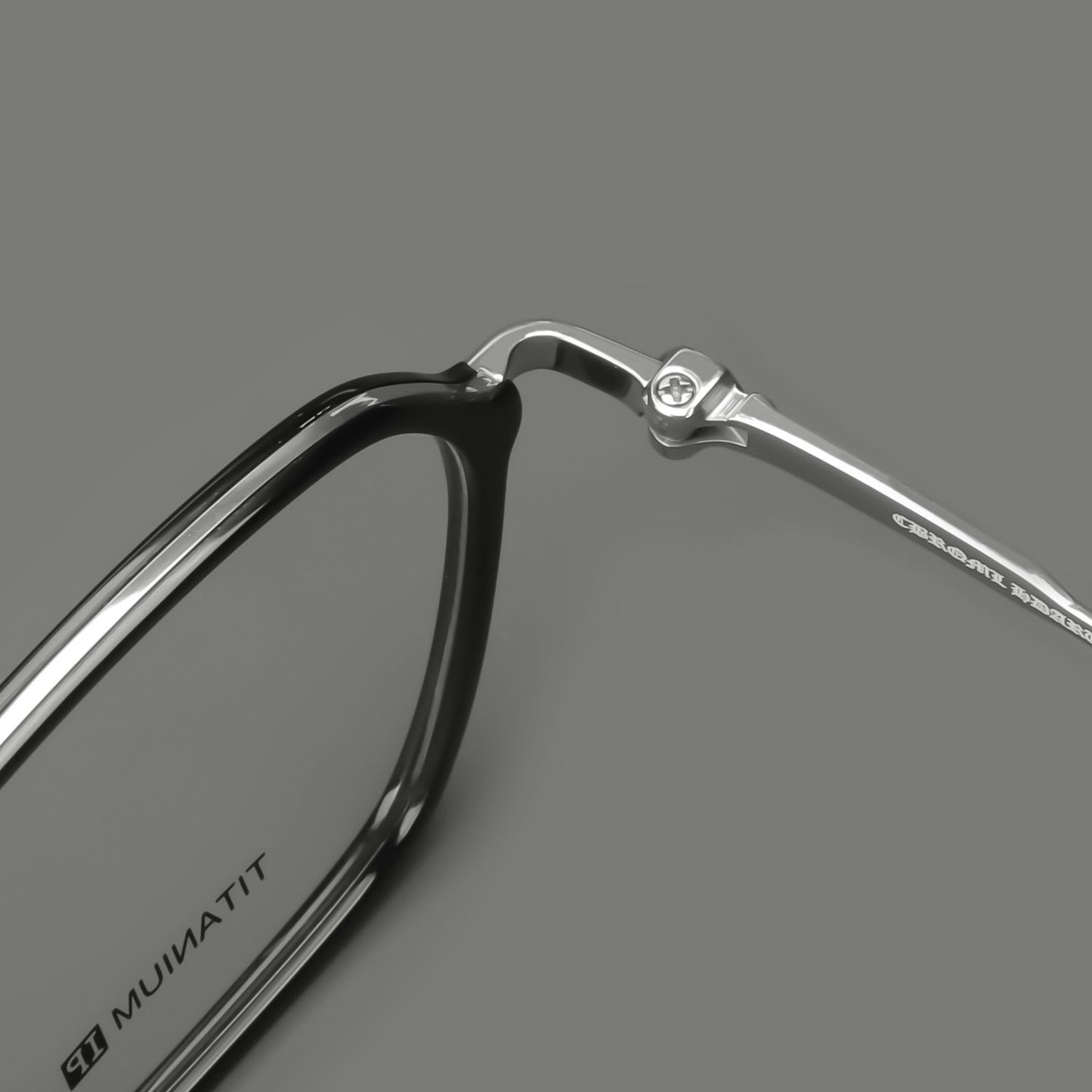 CHH Chrome Hearts Glasses Ultra Light Fashion Pure Titanium Glasses Frame