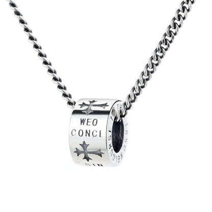 Chrome Hearts cross big G small waist pendant