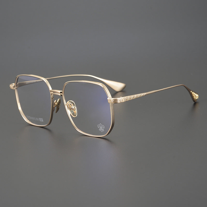 CHH Chrome Hearts Glasses Carved Pure Titanium Ultra Light Eyewear Frames