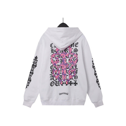 CHH Chrome Heart Hoodie Chrome Heart Sanskrit embroidered hooded