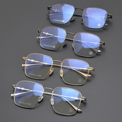 CHH Chrome Hearts Glasses Pure Titanium Business Style Myopia Glasses Frame