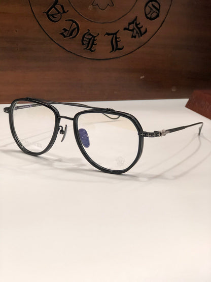 CHH Chrome Hearts Glasses Vintage Fashion Exquisite Titanium Ultra Light Toad Mirror