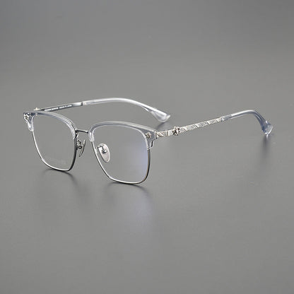 CHH Chrome Hearts Glasses frame fashion engraved large face small