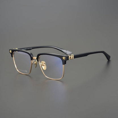 CHH Chrome Hearts Glasses Pure Titanium Light Luxury Glasses Frame