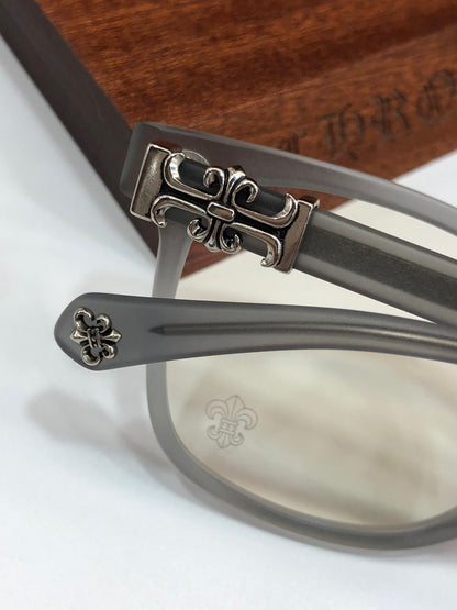 CHH Chrome Hearts Glasses Simple and stylish large frame retro glasses frame