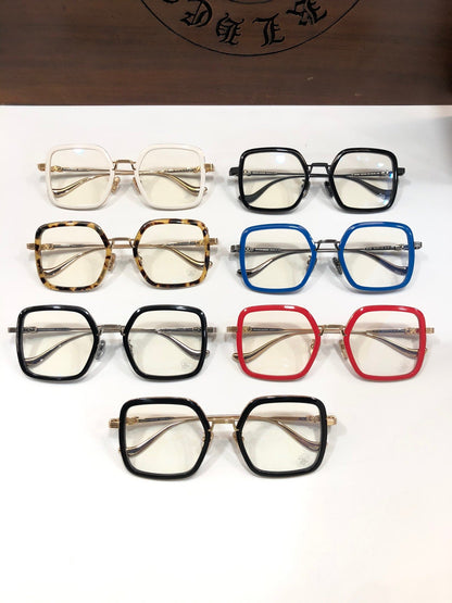 CHH Chrome Hearts Glasses Stylish and simple large frame glasses frame