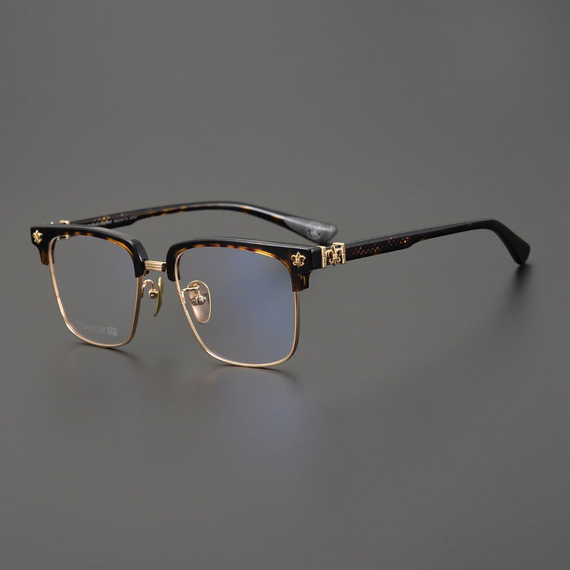 CHH Chrome Hearts Glasses Pure Titanium Light Luxury Glasses Frame