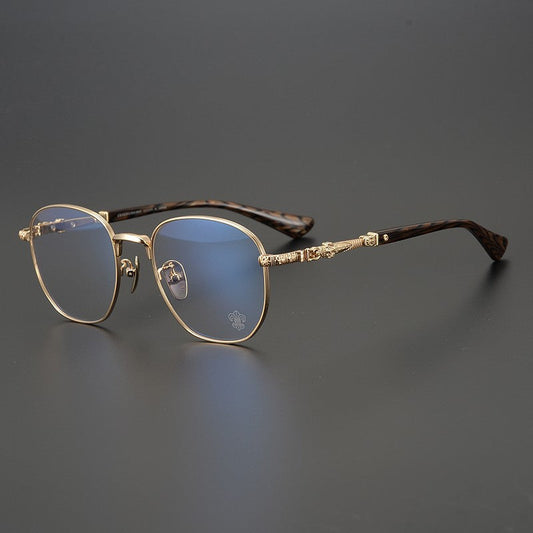 CHH Chrome Hearts Glasses Versatile Vintage Square Myopia Frames
