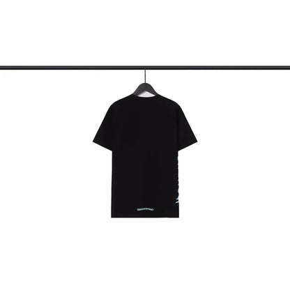 CHH Chrome Heart T Shirts Croix Printed Short Sleeve T-Shirt