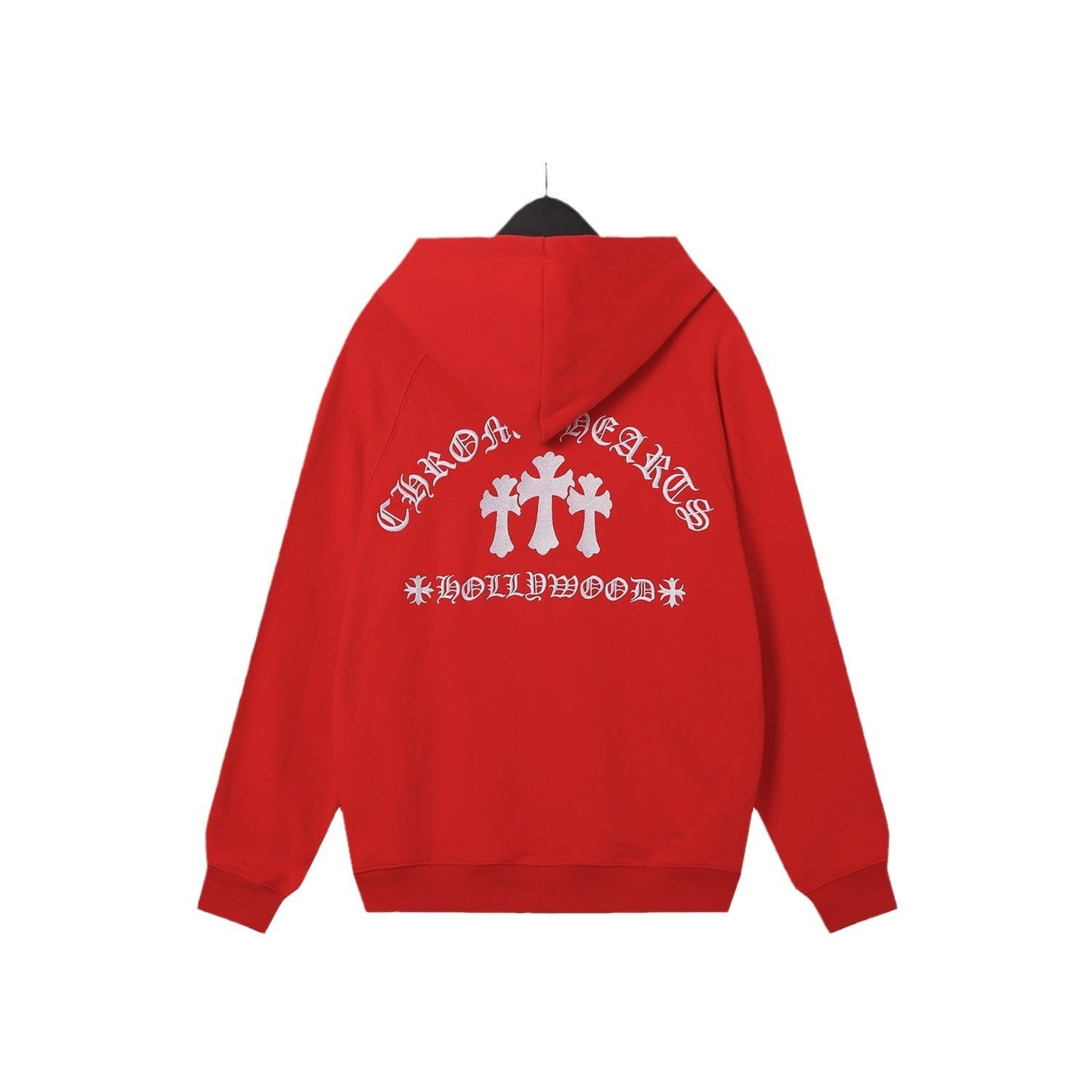 CHH Chrome Heart Hoodie Croix, cross hooded zip sweater women autumn and winter