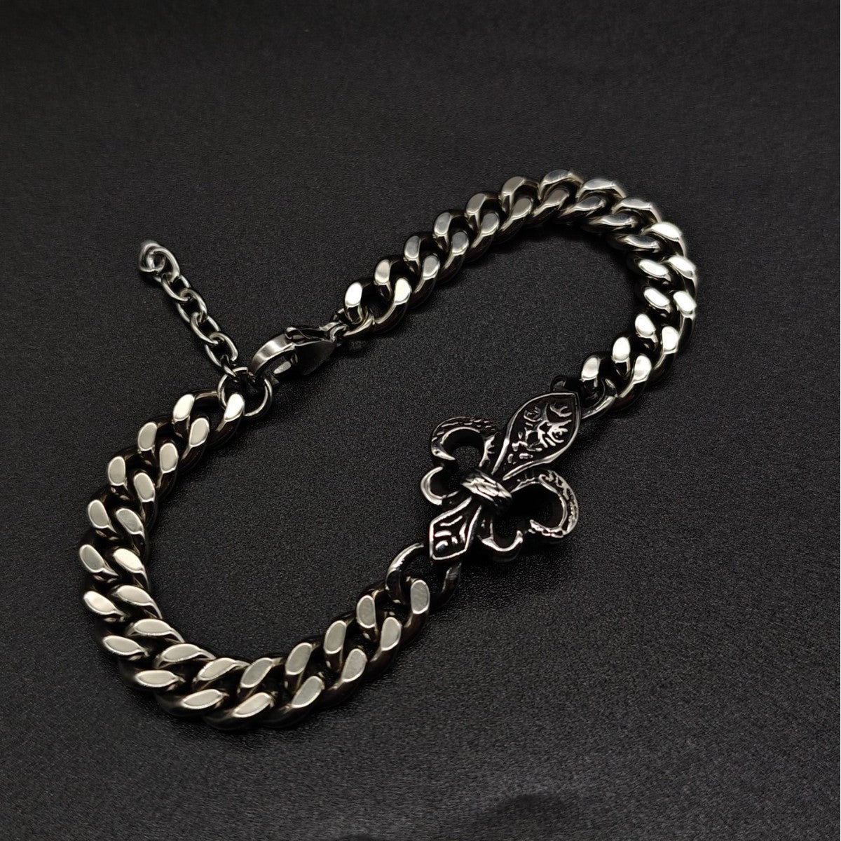 Chrome Hearts anchor retro distressed antique bracelet