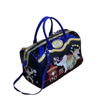 Chh Chrome Heart Leather Bag