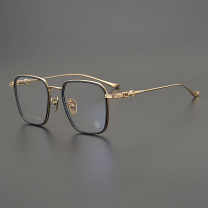 CHH Chrome Hearts Glasses Light Luxury Pure Titanium Engraved Glasses Frame