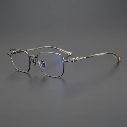 CHH Chrome Hearts Glasses Vintage Versatile Ultra Light Pure Titanium Glasses Frames
