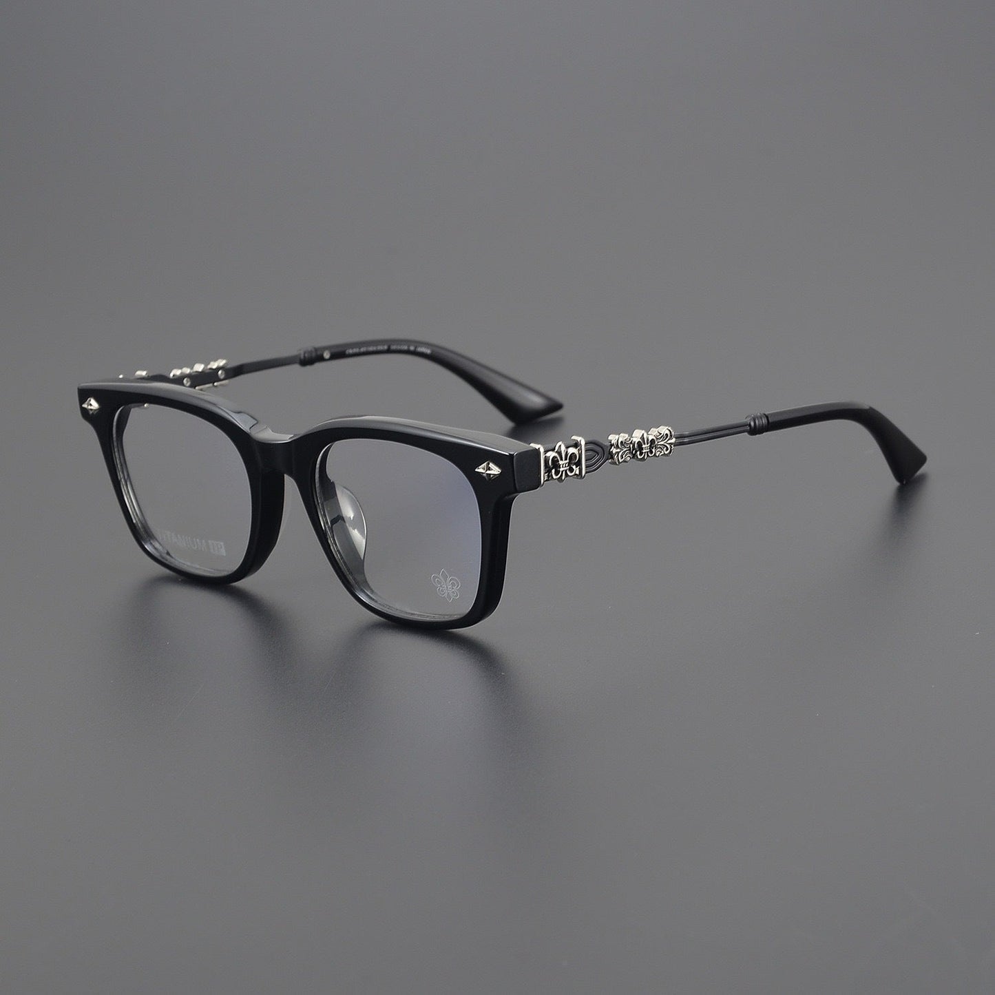 CHH Chrome Hearts Glasses Pure Titanium Temple Punk Wind Myopia Glasses Frame