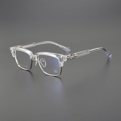 CHH Chrome Hearts Glasses Pure Titanium Cutting Engraving Process Myopia Glasses Frame