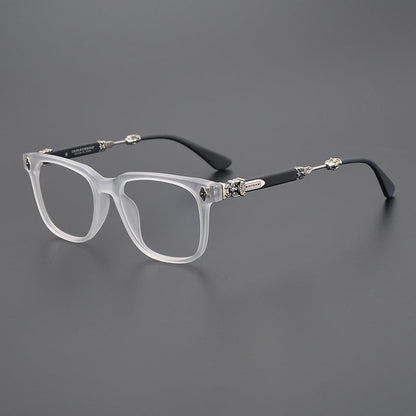 CHH Chrome Hearts Glasses vintage plate literary glasses frame big face