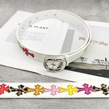 Chh Chrome Heart Belt Sacred Sword Cross Belt