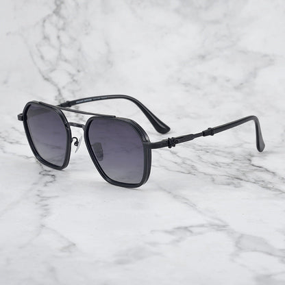 CHH Chrome Hearts Glasses Japanese Handmade Double Beam Glasses Frame Sunglasses