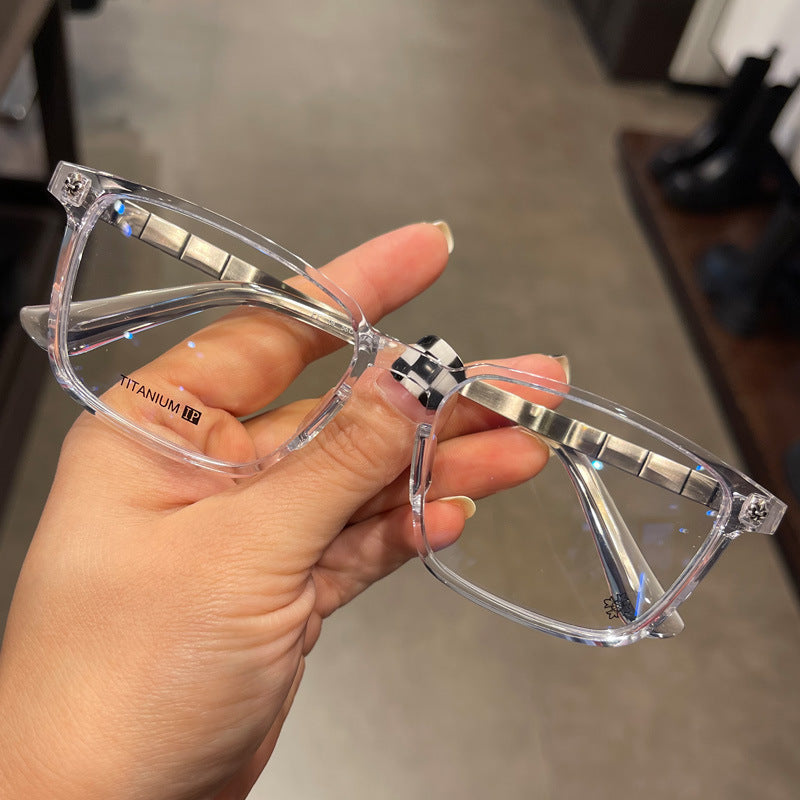 CHH Chrome Hearts Glasses Square Frame Versatile Myopia Glasses Frame