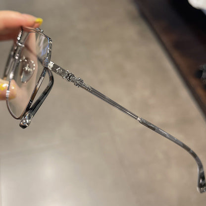 CHH Chrome Hearts Glasses Pure Titanium Myopia Ultra Light Retro Glasses Frame