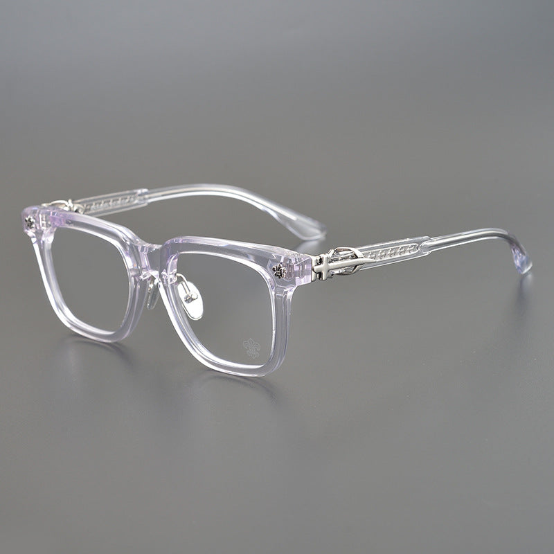 CHH Chrome Hearts Glasses Square Frame Titanium Frame Myopia Glasses Frame