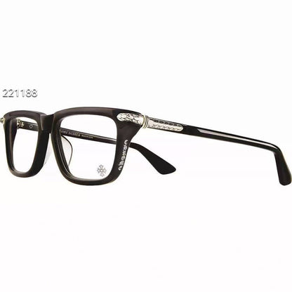 CHH Chrome Hearts Glasses Transparent Dragon Scale Design Myopia Glasses Frame