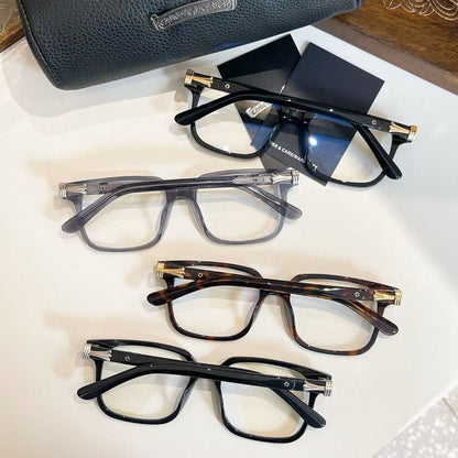 CHH Chrome Hearts Glasses Cross Pattern Square Simple Glasses Frame