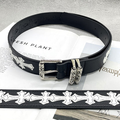 Chh Chrome Heart Belt Sacred Sword Cross Belt