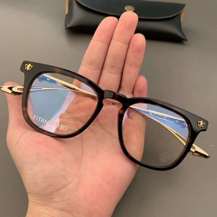 CHH Chrome Hearts Glasses Frame Plain Myopia Pure Titanium