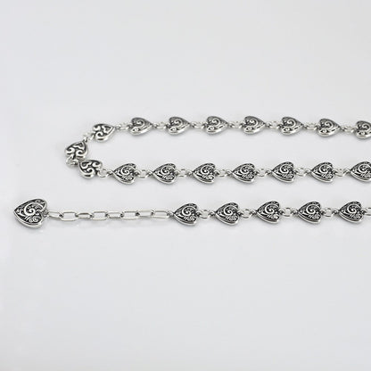 Chrome Hearts Retro versatile arabesque love chain