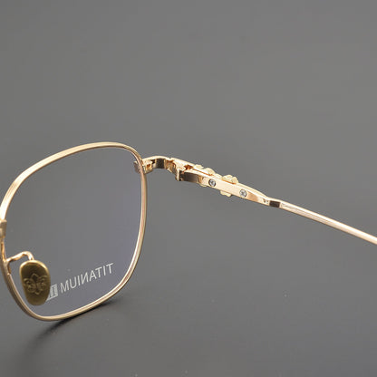 CHH Chrome Hearts Glasses Vintage Ultra Light Titanium Frame