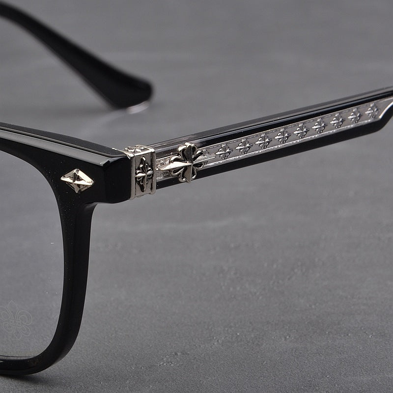 CHH Chrome Hearts Glasses Ultra Light Versatile Retro Myopia Eyewear Frames