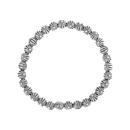 Chrome Hearts Cross Ball Flower Ball Bracelet