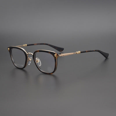 CHH Chrome Hearts Glasses Pure Titanium Square Myopia Glasses Frame