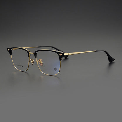 CHH Chrome Hearts Glasses Pure Titanium Ultra Light Square Sven Glasses Frame