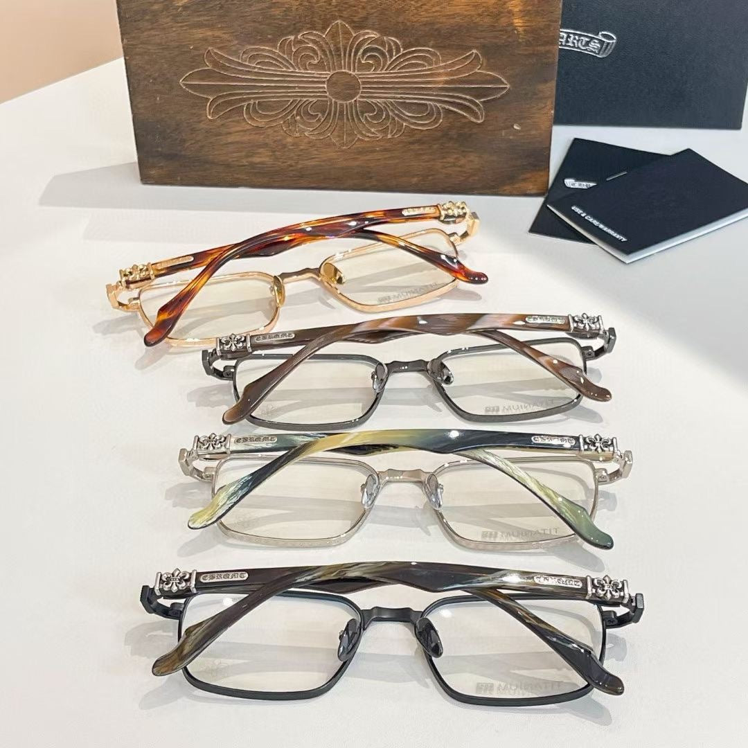 CHH Chrome Hearts Glasses Pure Titanium Vintage Versatile Eyewear Frames