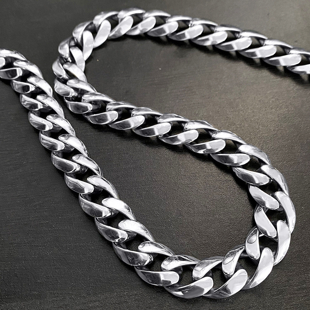 Chrome Hearts cross Cuba bold bag chain