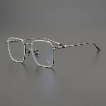 CHH Chrome Hearts Glasses Collection Simple Large Frame Vintage Glasses Frame