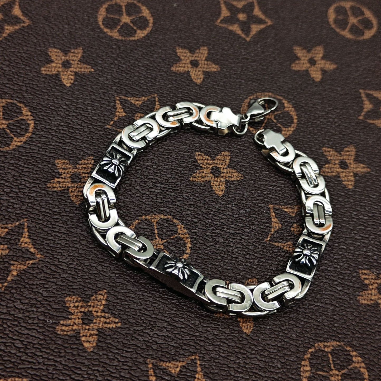 Chrome Hearts 925 Sterling silver retro bracelet
