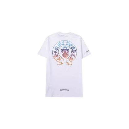 CHH Chrome Heart T Shirts gradual change horseshoe bayonet sword