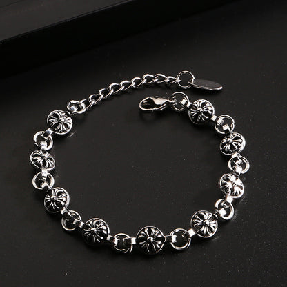 Chrome Hearts adjustable cross versatile bracelet