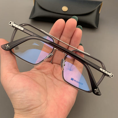 CHH Chrome Hearts Glasses Vintage Myopia Black Frame Ultra Light Glasses Frame