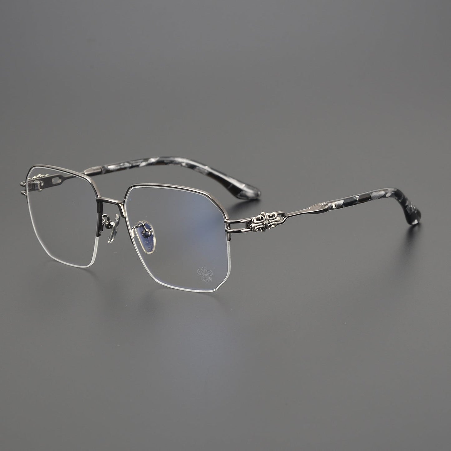 CHH Chrome Hearts Glasses Versatile Titanium Frame Ultra Light Glasses Frame